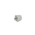J.W. Winco GN256-19-10X24-19-55-GR Conical Bmpr Stainless - Gray - Threaded Stud 256-19-10X24-19-55-GR